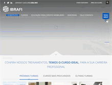 Tablet Screenshot of ibrafi.org.br